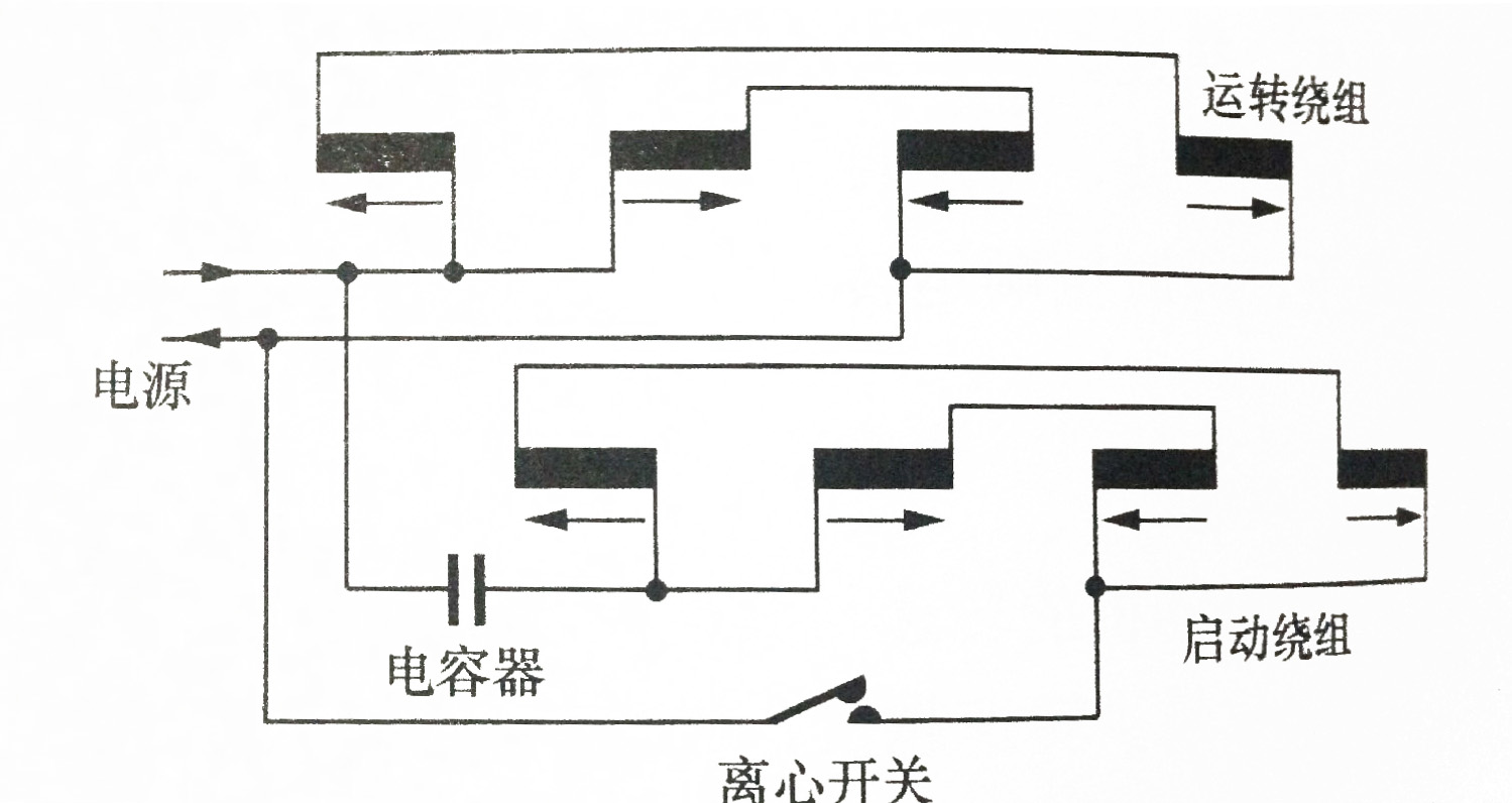 大兰4极电容启动电动机并联接线简图.jpg